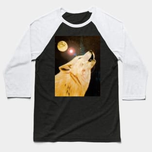 Wolf Baseball T-Shirt